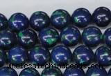 CLA403 15.5 inches 10mm round synthetic lapis lazuli beads