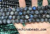 CLB1011 15.5 inches 8mm round labradorite beads wholesale