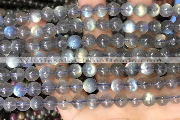 CLB1063 15.5 inches 8mm round natural labradorite gemstone beads