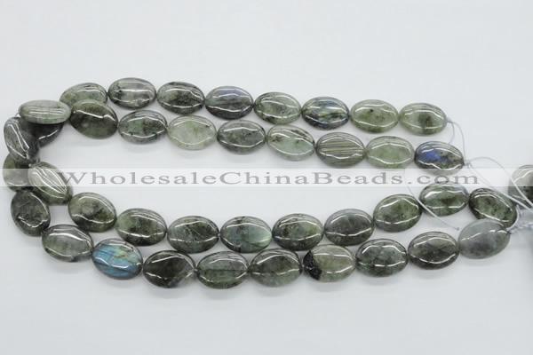 CLB114 15.5 inches 15*20mm oval labradorite gemstone beads wholesale