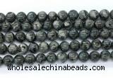 CLB1203 15.5 inches 10mm round black labradorite gemstone beads