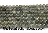 CLB1241 15 inches 6mm round labradorite beads wholesale