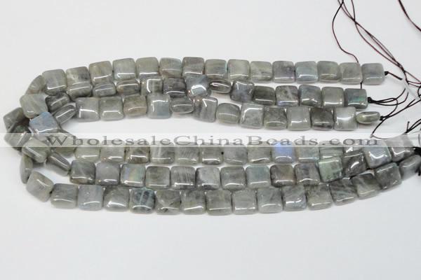 CLB163 15.5 inches 12*12mm square labradorite gemstone beads