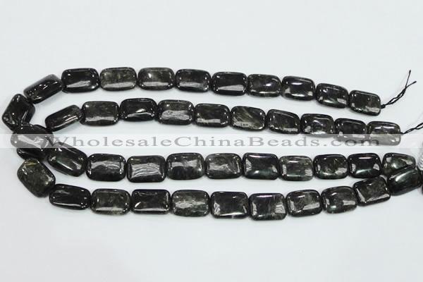 CLB310 15.5 inches 13*18mm rectangle black labradorite gemstone beads