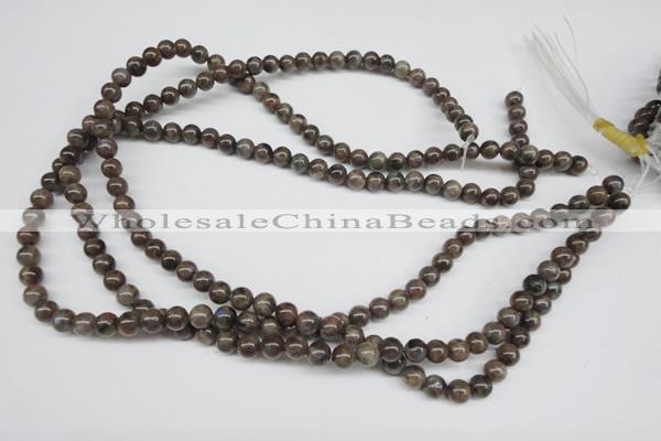 CLB431 15.5 inches 6mm round grey labradorite beads wholesale