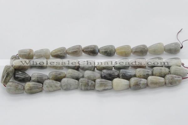 CLB719 15.5 inches 8*12mm teardrop labradorite gemstone beads