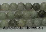 CLB860 15.5 inches 4mm faceted round AB grade labradorite beads