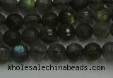 CLB901 15.5 inches 6mm faceted round labradorite gemstone beads