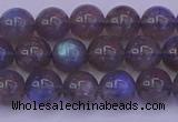 CLB914 15.5 inches 8mm round labradorite gemstone beads