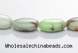 CLE07 8*12mm oval lemon turquoise gemstone beads Wholesale