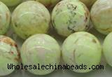 CLE206 15.5 inches 16mm round lemon turquoise beads wholesale