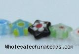 CLG513 16 inches 10*10mm star lampwork glass beads wholesale