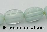 CLG637 5PCS 16 inches 10*14mm oval lampwork glass beads wholesale