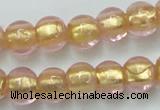 CLG834 15.5 inches 8mm round lampwork glass beads wholesale