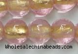 CLG838 15.5 inches 12mm round lampwork glass beads wholesale