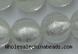 CLG848 15.5 inches 18mm round lampwork glass beads wholesale