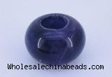 CLO03 19*30mm rondelle loose amethyst gemstone beads wholesale