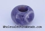 CLO04 19*30mm rondelle loose dogtooth amethyst gemstone beads wholesale