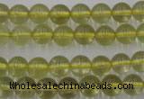 CLQ152 15.5 inches 8mm round natural lemon quartz beads wholesale