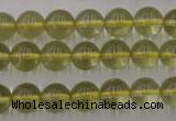 CLQ153 15.5 inches 10mm round natural lemon quartz beads wholesale