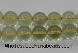 CLQ52 15.5 inches 10mm round natural lemon quartz beads wholesale