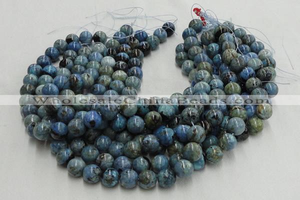 CLR02 16 inches 8mm round larimar gemstone beads wholesale