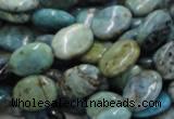 CLR12 16 inches 12*16mm oval larimar gemstone beads wholesale