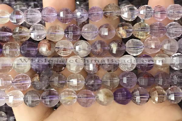 CME250 15.5 inches 7*9mm - 8*10mm pumpkin ametrine beads