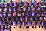 CME307 15.5 inches 8*11mm - 9*12mm pumpkin tiger eye beads