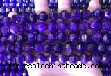 CME317 15.5 inches 8*10mm pumpkin amethyst gemstone beads