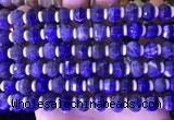 CME318 15.5 inches 8*10mm pumpkin sodalite gemstone beads