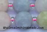 CME363 15 inches 10mm pumpkin morganite beads