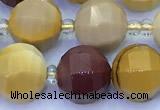 CME365 15 inches 10mm pumpkin mookaite beads