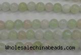 CMG101 15.5 inches 6mm round natural morganite beads wholesale