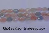 CMG267 15.5 inches 12*16mm faceted oval morganite beads