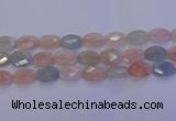 CMG268 15.5 inches 13*18mm faceted oval morganite beads