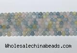 CMG440 15.5 inches 6mm round morganite gemstone beads wholesale