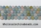 CMG443 15.5 inches 12mm round morganite gemstone beads wholesale