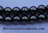 CMH07 16 inches 4mm round magnetic hematite beads Wholesale