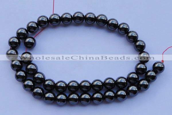 CMH07 16 inches 4mm round magnetic hematite beads Wholesale