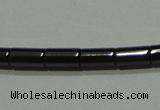 CMH101 15.5 inches 3*5mm tube magnetic hematite beads Wholesale