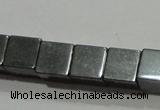 CMH160 15.5 inches 6*6mm cube magnetic hematite beads wholesale