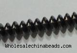 CMH166 15.5 inches 3*6mm rondelle magnetic hematite beads