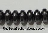 CMH167 15.5 inches 5*8mm rondelle magnetic hematite beads