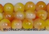 CMJ1056 15.5 inches 8mm round jade beads wholesale