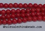 CMJ106 15.5 inches 4mm round Mashan jade beads wholesale