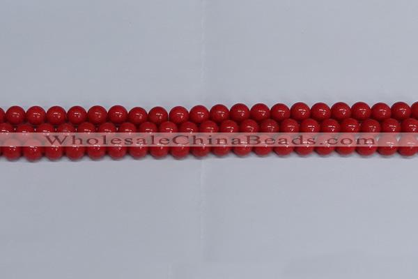 CMJ108 15.5 inches 8mm round Mashan jade beads wholesale