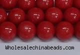 CMJ110 15.5 inches 12mm round Mashan jade beads wholesale