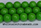 CMJ115 15.5 inches 8mm round Mashan jade beads wholesale