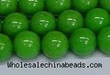 CMJ117 15.5 inches 12mm round Mashan jade beads wholesale